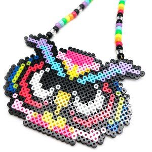 LASR Nocturnal Night Owl Rave Kandi Necklace